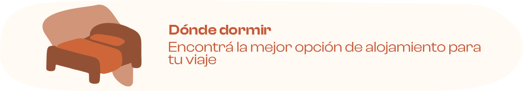 Dónde dormir